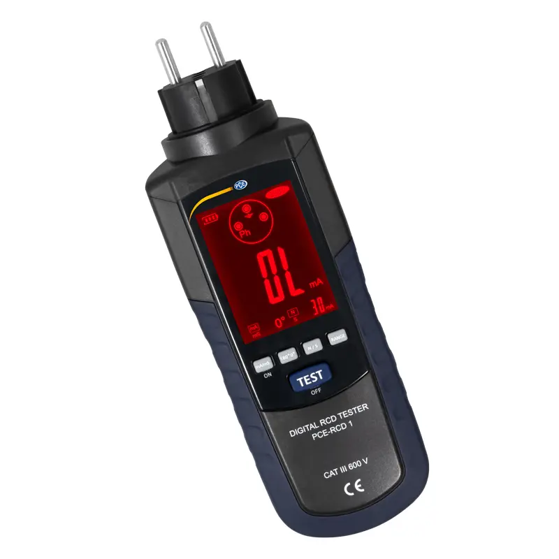 Comprobador de instalaciones PCE-RCD 1 - Imagen 2