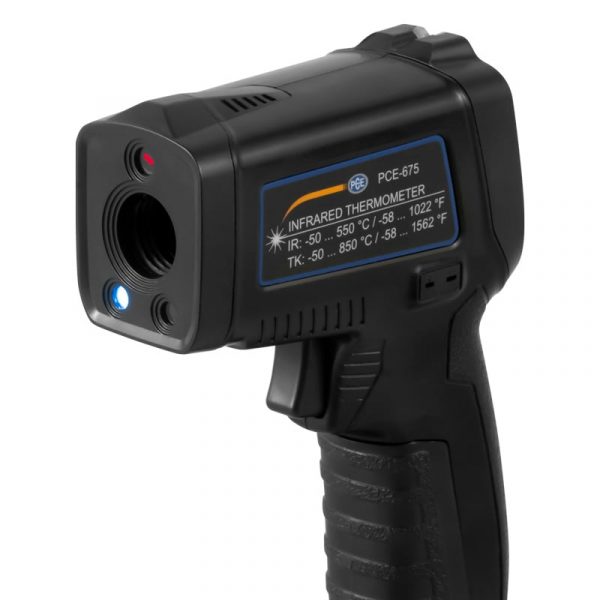 Termómetro infrarrojo PCE-675 incl. Tipo K - Imagen 3