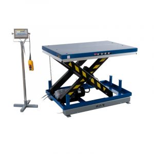 Mesa elevadora hidráulica- Plataforma de pesaje PCE-HLTS 500