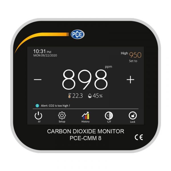Medidor de CO2 PCE-CMM 8 - Imagen 2