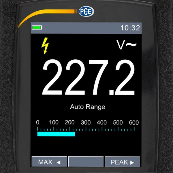 Pinza amperimétrica para 1500V DC PCE-CTI 10 - Imagen 2