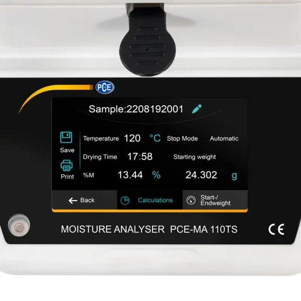 Medidor de humedad de materiales PCE-MA 110TS - Imagen 3