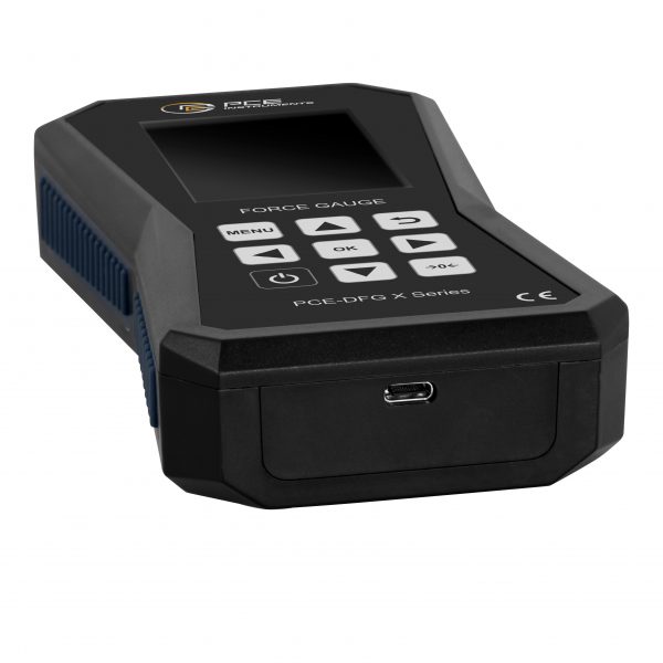 Medidor de fuerza con célula externa hasta 20000 N y pantalla gráfica PCE-DFG 20K X - Imagen 4
