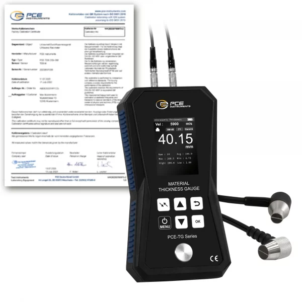 Medidor de espesor PCE-TG 150A