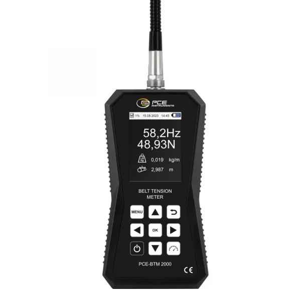 Medidor de tensión de correas PCE-BTM 2000A - Imagen 2