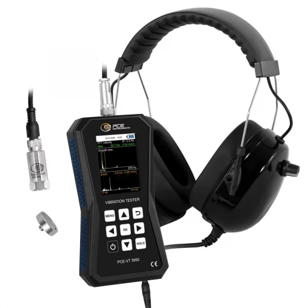 Medidor de vibración PCE-VT 3950